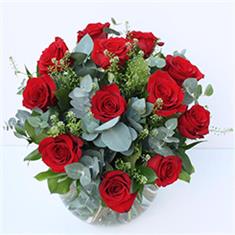 Red Rose Handtied