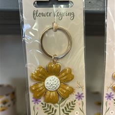 Sunflower Keyring 